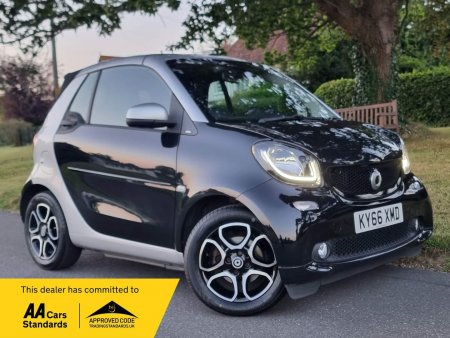 SMART FORTWO 0.9T Prime (Premium Plus) Cabriolet Twinamic Euro 6 (s/s) 2dr